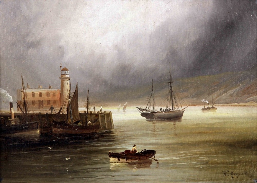 Walter Meegan oil 