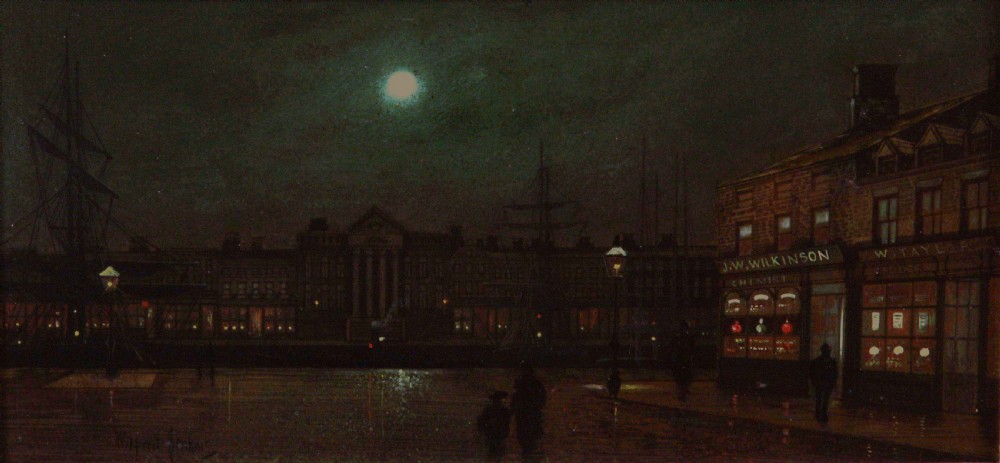 Wilfred Jenkins Pair oils 