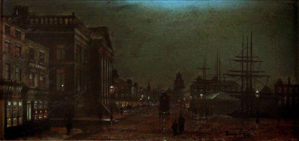 Wilfred Jenkins Pair oils 