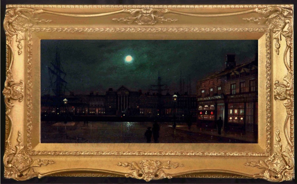 Wilfred Jenkins Pair oils 