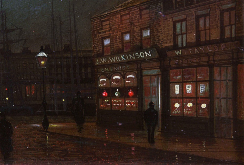 Wilfred Jenkins Pair oils 