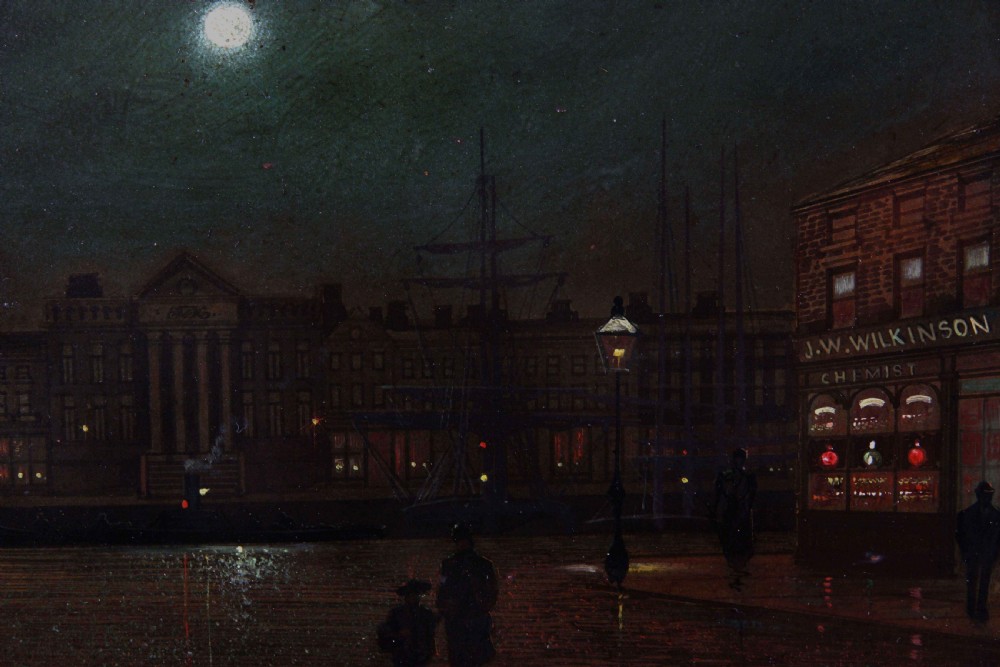 Wilfred Jenkins Pair oils 