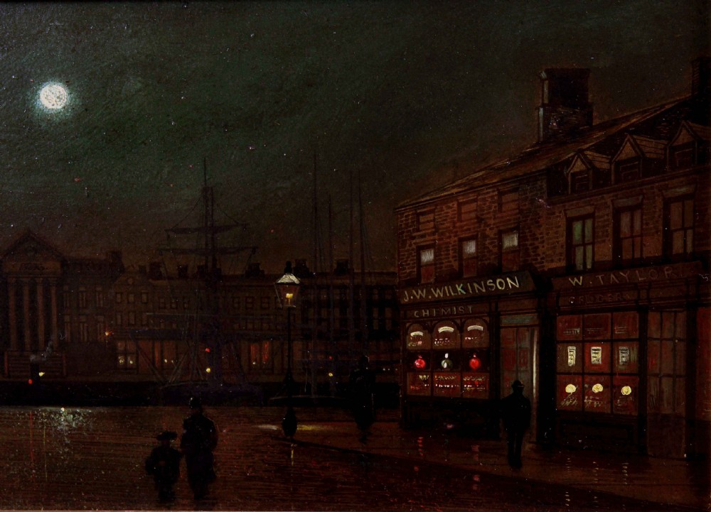 Wilfred Jenkins Pair oils 