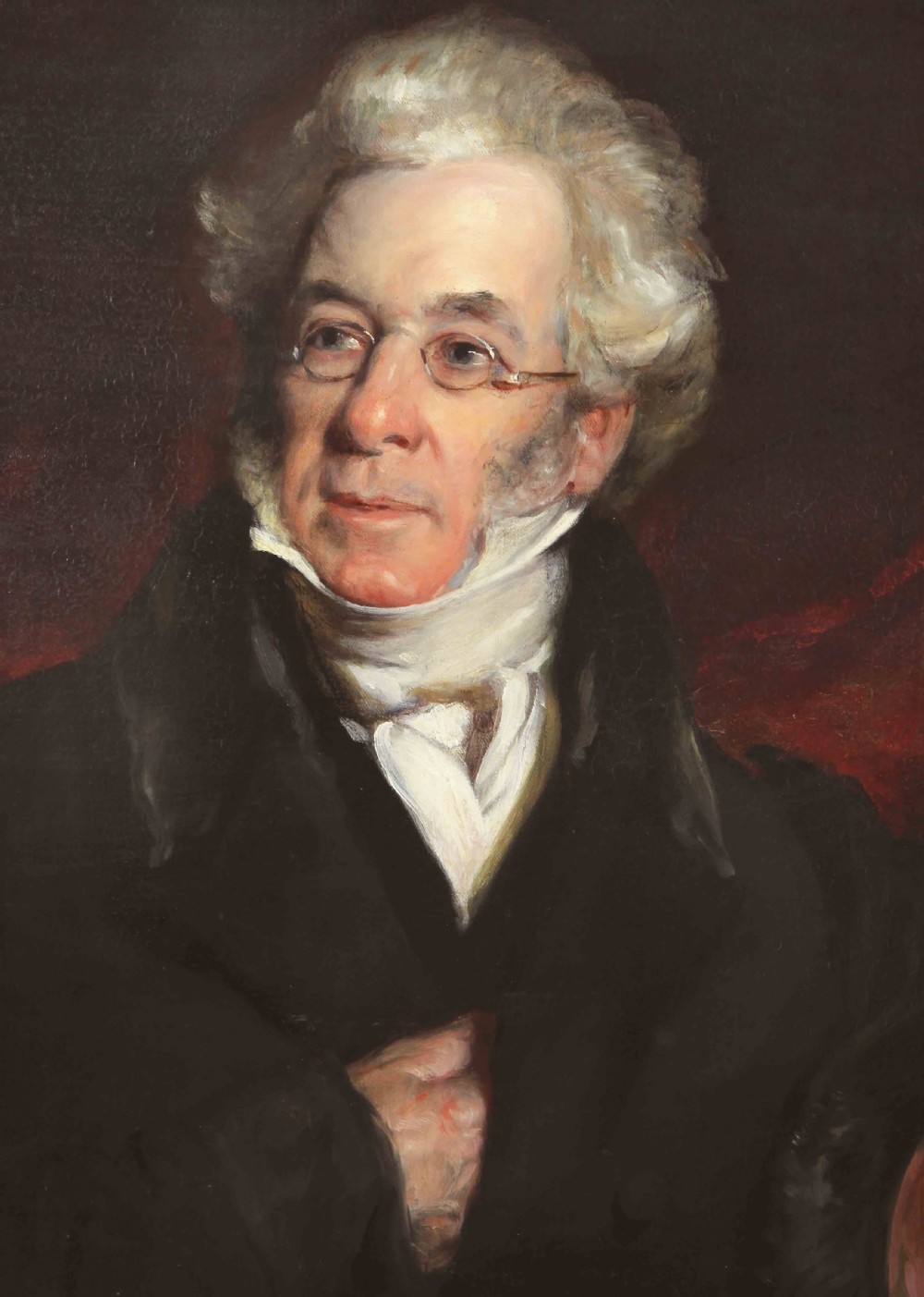 Large Portrait Oil Painting. Manner of Thomas Lawrence. View VI