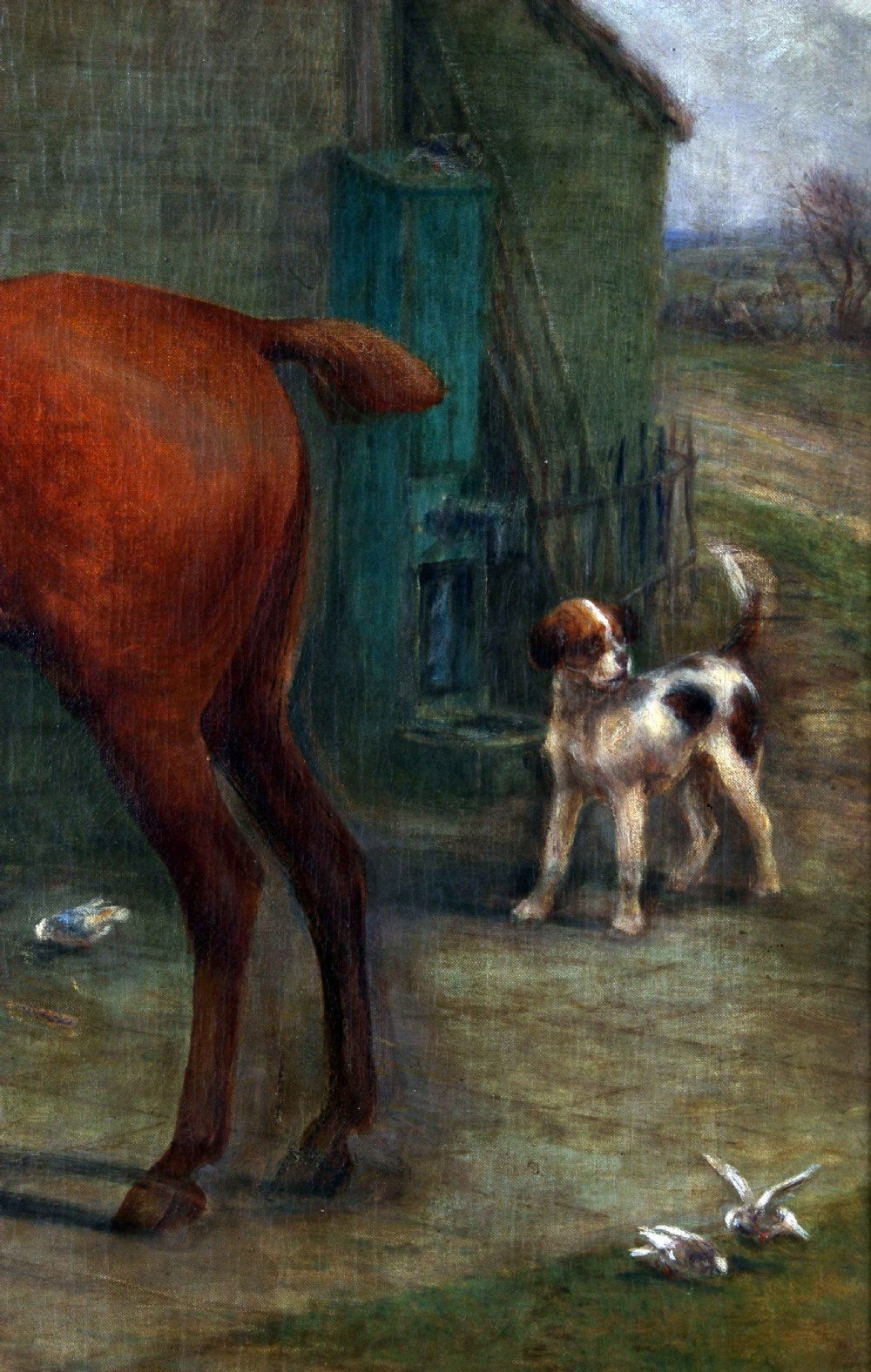 Large William Henderson oil. 