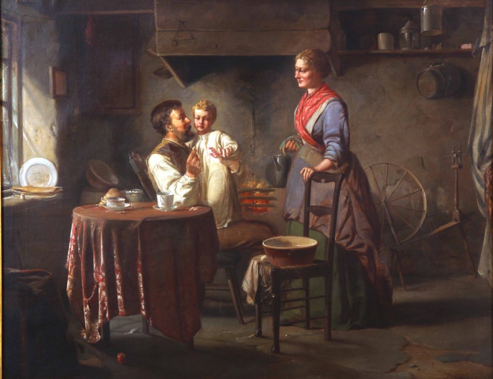 P. Jouig. Large oil 