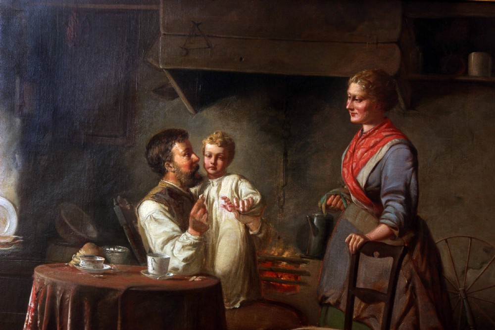 P. Jouig. Large oil 