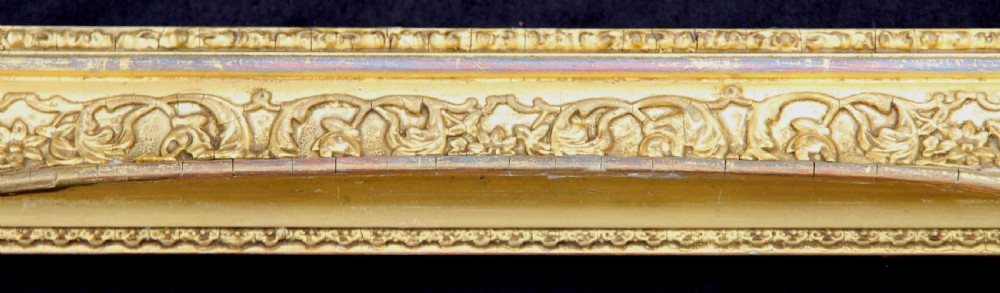 Large Victorian gold leaf w/c frame. View III