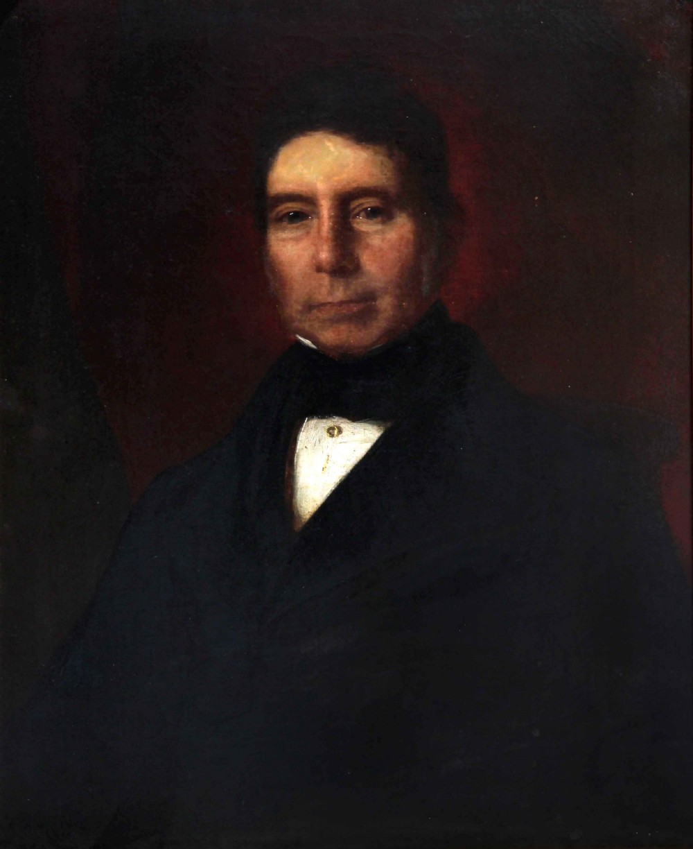 English 19th Century portrait of a Gent. Large oil. View II