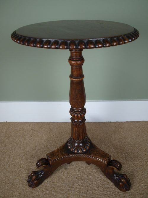 Regency Oak Pedestal Table
