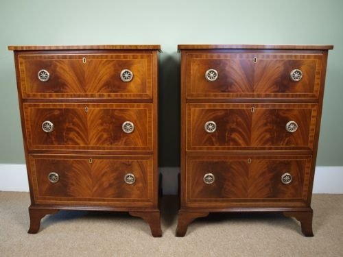 Superb Pair of Edwardian Chest of Drawers