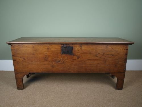 Georgian Elm 6 Plank Coffer