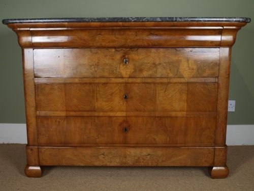French Walnut Commode Chest