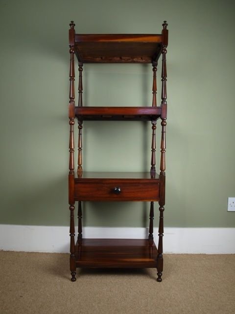 Early Victorian Rosewood Whatnot