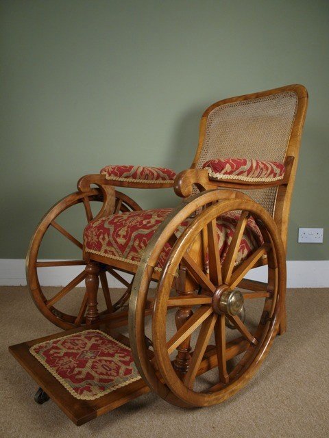Victorian John Alderman Invalid Chair