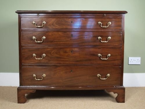 fig 1. Superb Georgian Mahogany Bachelors Chest