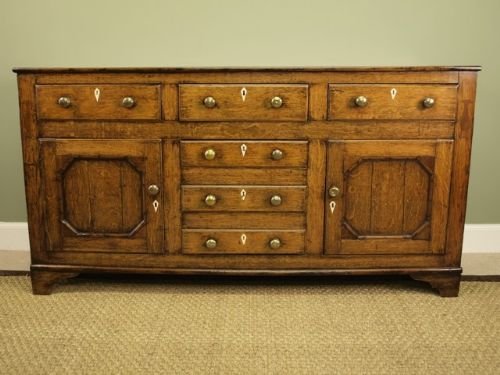 Georgian Oak Dresser Base