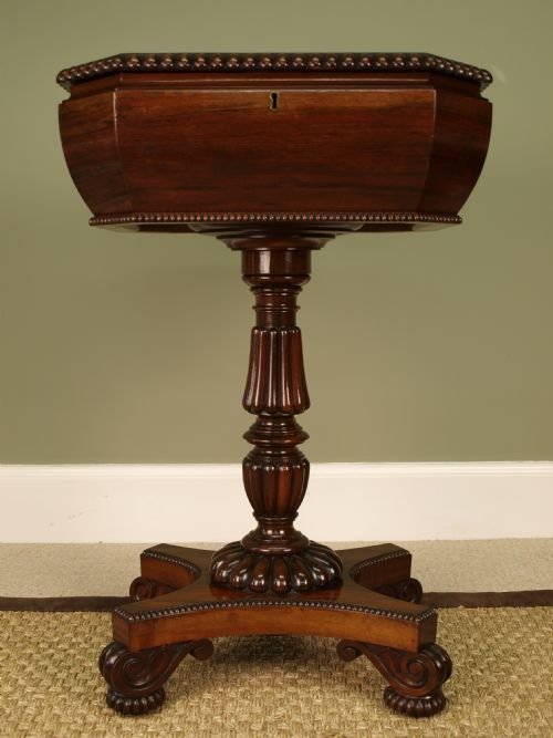 Gillows Goncalo Alves Work Teapoy