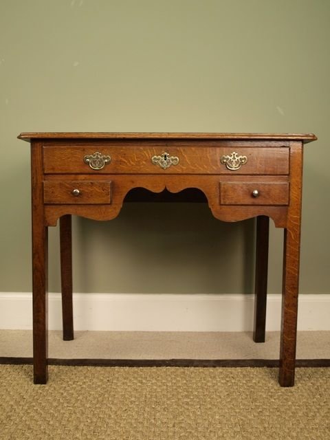 Georgian Oak Lowboy