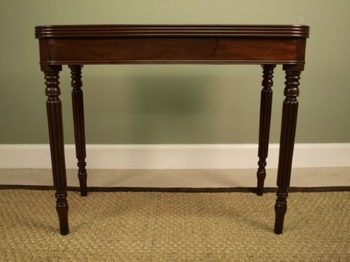 Geogian Mahogany Card/side Table