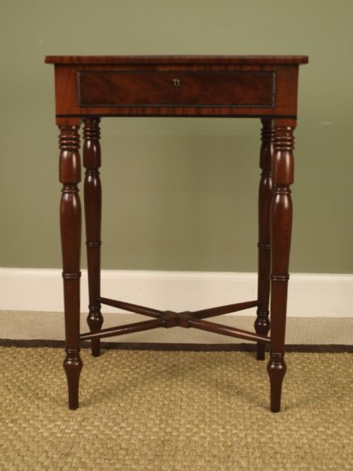 A Small Georgian Mahogany Side/pier Table