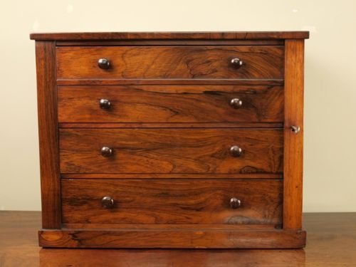 Victorian Table Top Wellington Chest
