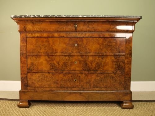 French Walnut Commode Chest