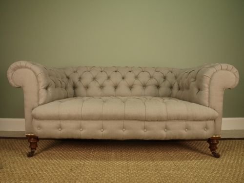 Classic Victorian Chesterfield Sofa