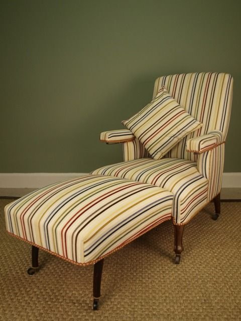 19th Century French Reclining Armchair