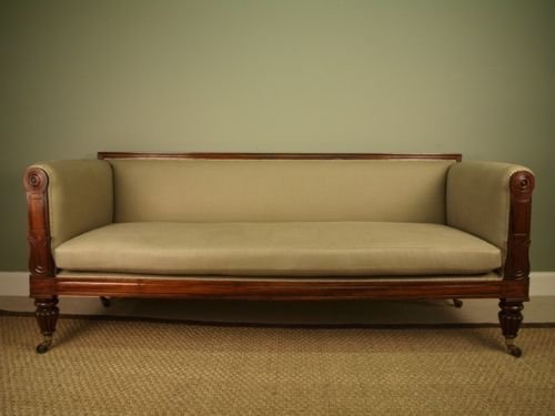 A William IV Rosewood Settee
