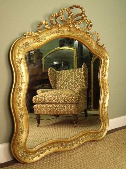 A Stunning French Giltwood Mirror