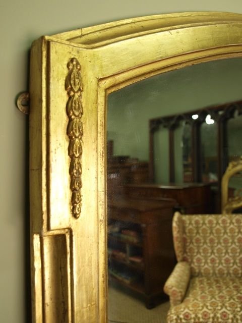 fig 1. Substantial Victorian Giltwood Mirror