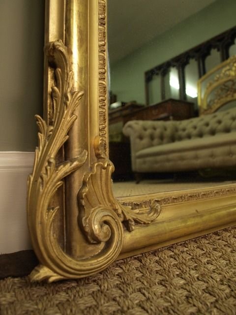 fig 2. An Impressive Victorian Giltwood Mirror
