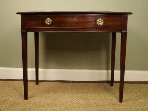 Geogian Mahogany Bowfronted Table