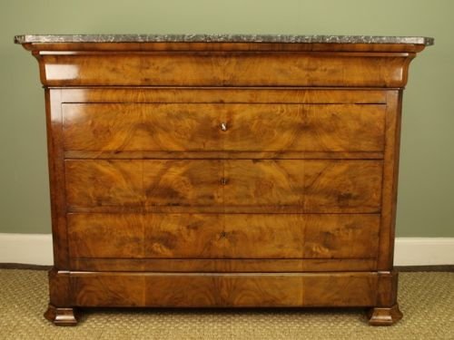 19th Century French Walnut Commode Chest
