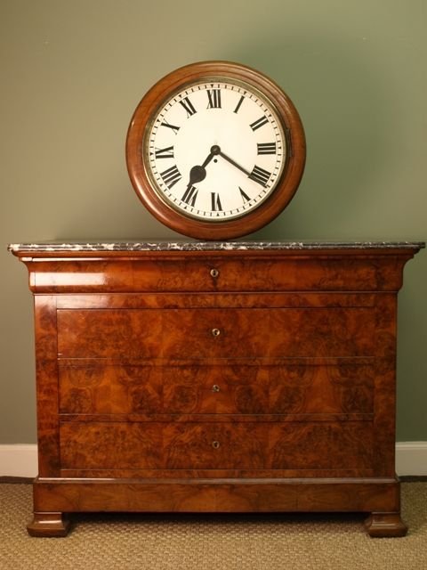 A Huge Double Sided Hanging English Dial Clock