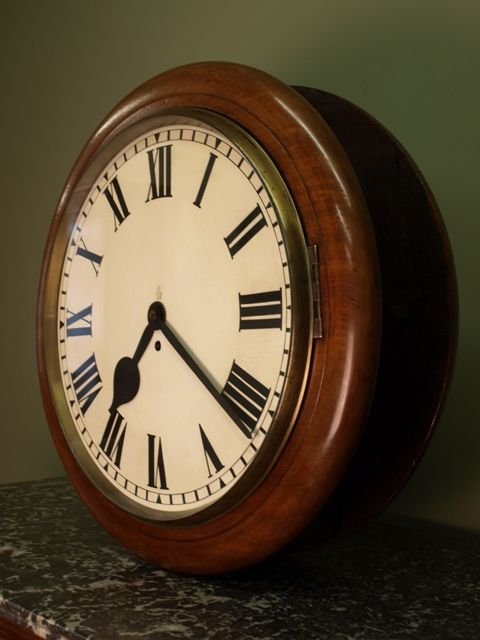 fig 2. A Huge Double Sided Hanging English Dial Clock