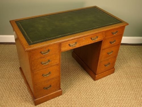 A Walnut Holland & Sons Desk