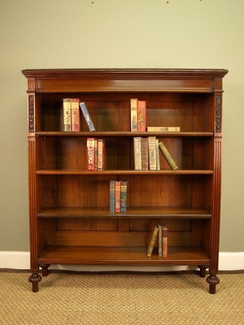 A High Quality Victorian Walnut Bookcase