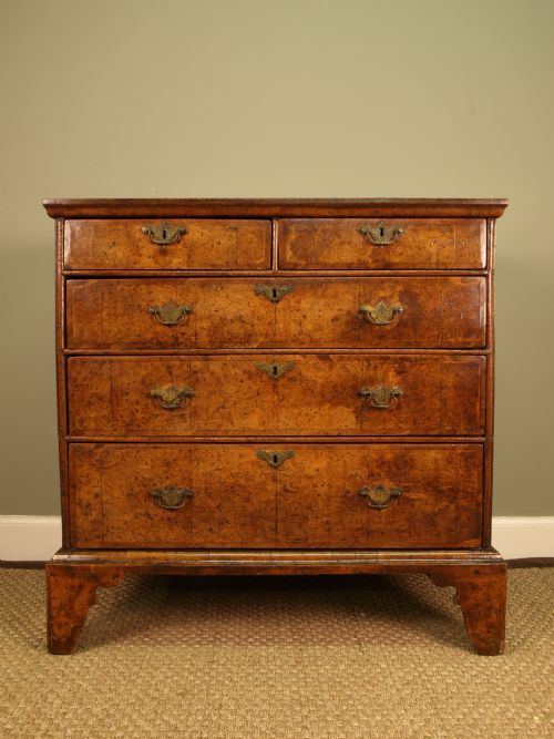 Late 17th Century Burr Walnut Chest of Drawers