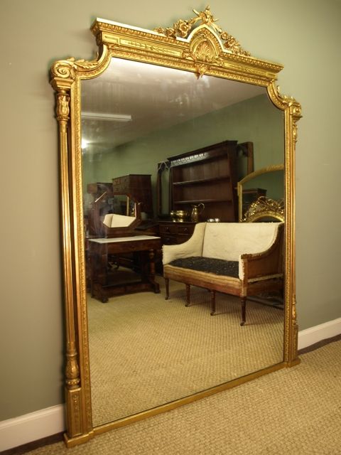 A Superb Victorian Giltwood Mirror of X Large Proportions