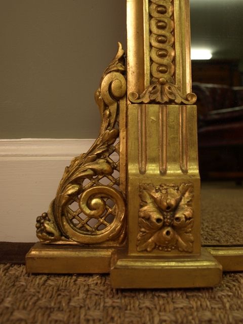 fig 1. A Victorian Giltwood Overmantel