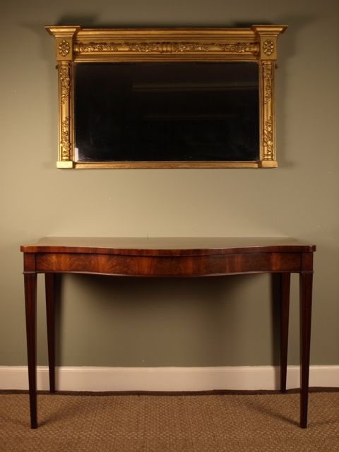 A Georgian Mahogany Console/serving Table