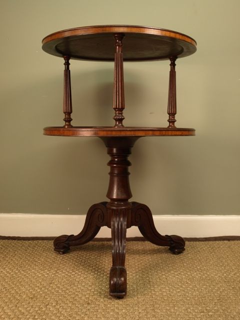 A Gillows Mahogany Dumb Waiter