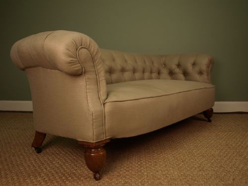 fig 2. Superb Irish Victorian Chesterfield Sofa - Arthur Jones & Sons