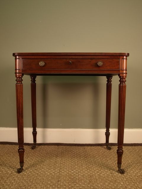 A Regency Gillows Chamber Table.