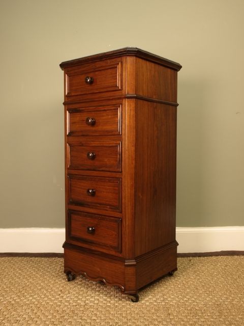 fig 1. A Victorian Rosewood Side Cupboard
