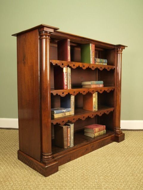 fig 2. A William IV Mahogany Bookcase