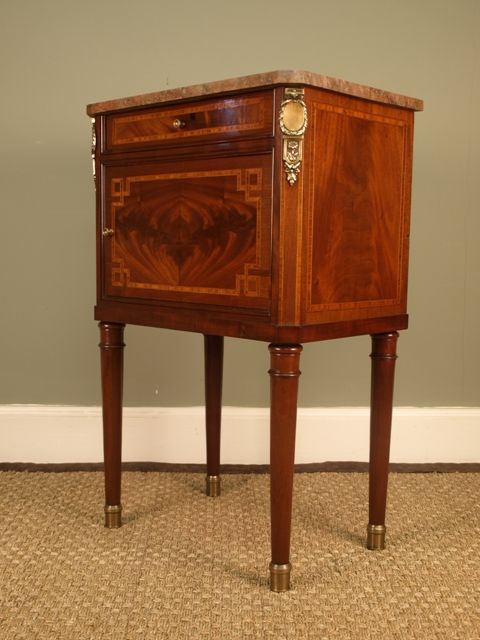 fig 1. A Beautiful French Inaid Mahogany Cabinet