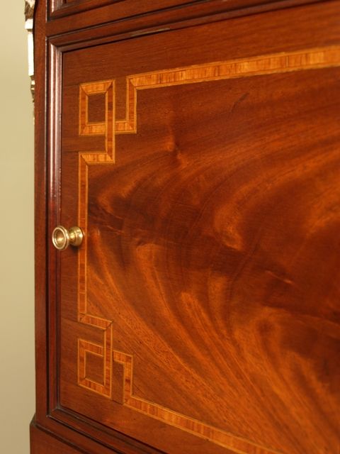 fig 2. A Beautiful French Inaid Mahogany Cabinet